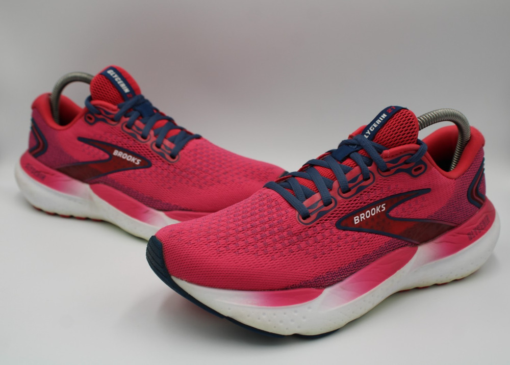 Size 9.5 - Brooks Glycerin 21 Women's Raspberry Estate Blue - 1204081B630